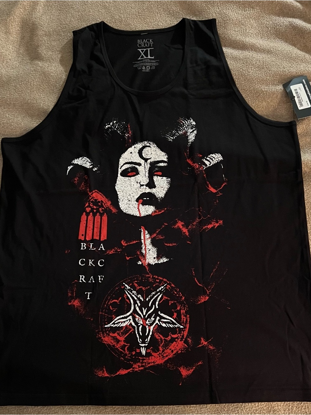 Blackcraft Cult Lilith Tank Top Xl New With Tags NWT